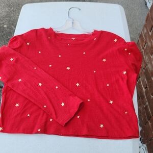 PINK Victoria's Secret Crop Long Sleeve Tee